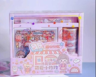 پک استیکر جذاب به همراه خودکار و واشی