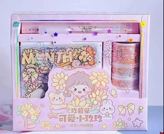 پک استیکر جذاب به همراه خودکار و واشی