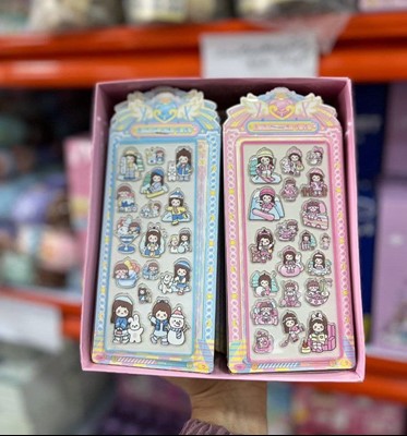 استیکر برجسته اکرلیک دختر