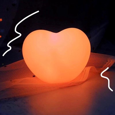 چراغ خواب زیبا طرح قلب